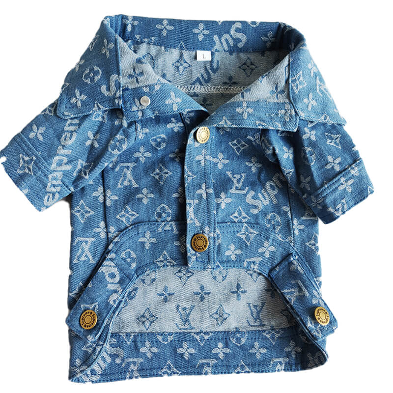 Louis Vuitton LV supreme denim jackets coat womens clothes outwear